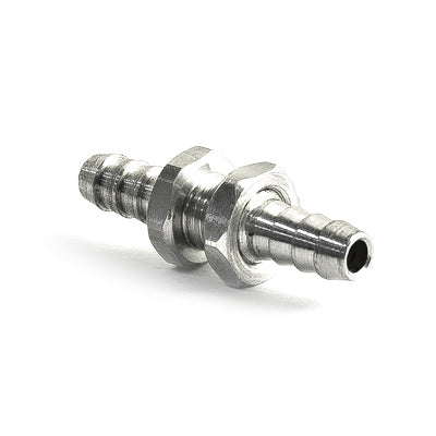 Tube connector for petrol tank