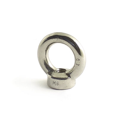 Ring nut M8 stainless steelDIN 582 -forged